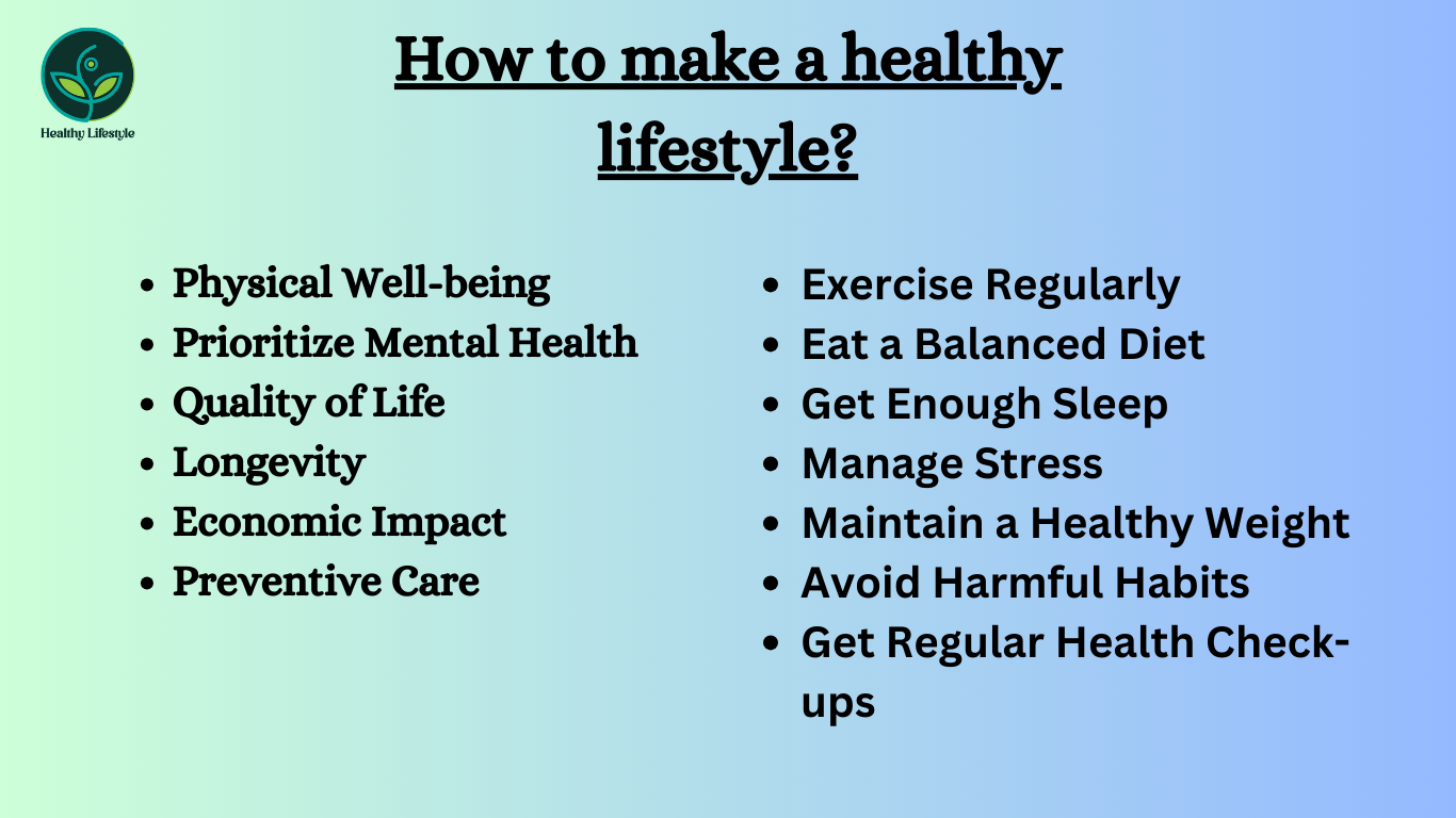 healthy lifestyle